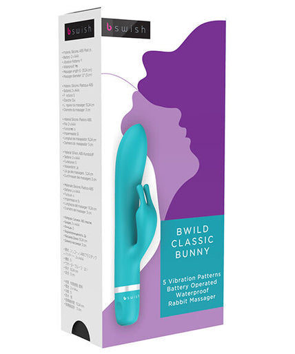 B SWISH - BWILD CLASSIC BUNNY RABBIT VIBRATOR JADE
