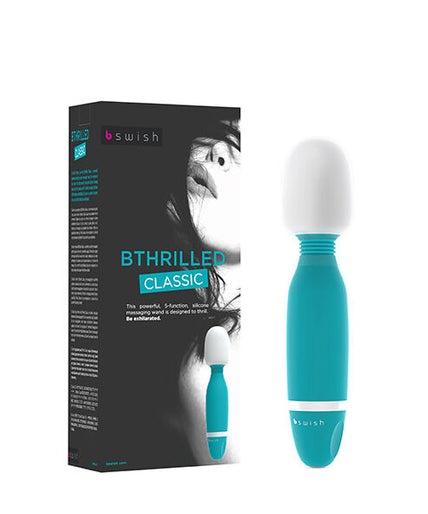B SWISH - BTHRILLED CLASSIC WAND VIBRATOR JADE