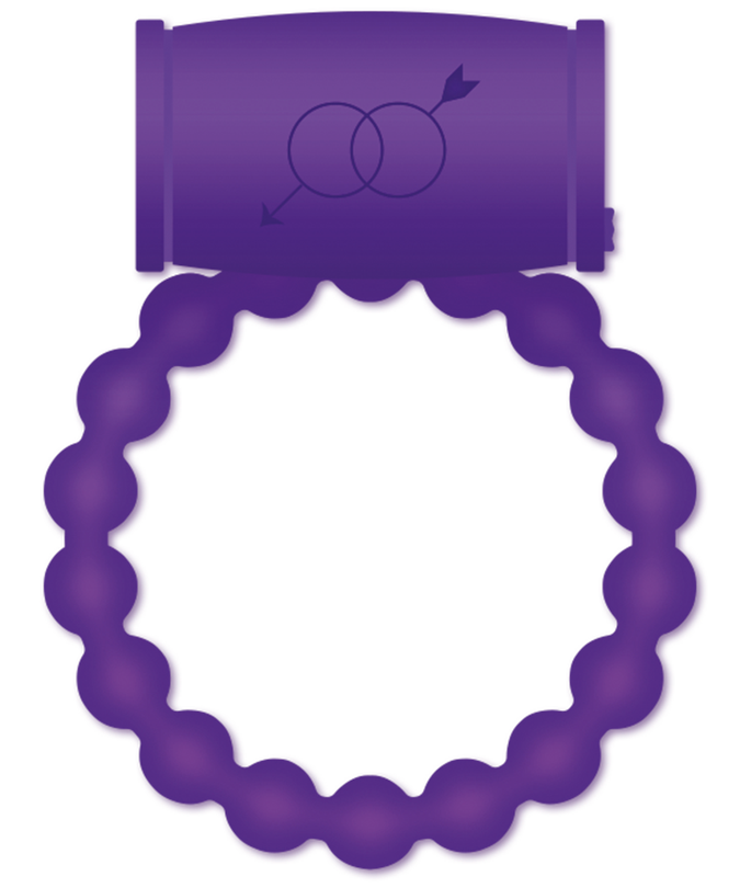 CASUAL LOVE - 25 COUPLE VIBRATOR RING VIOLET
