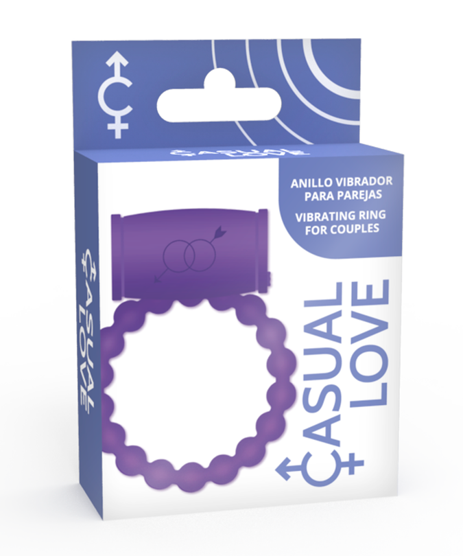 CASUAL LOVE - 25 COUPLE VIBRATOR RING VIOLET