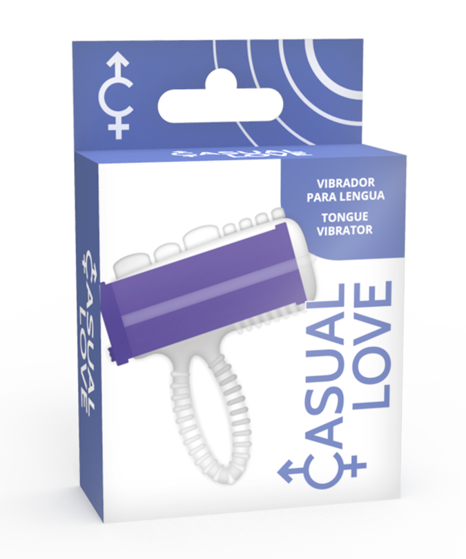 CASUAL LOVE - RING TONGUE VIBRATING PURPLE