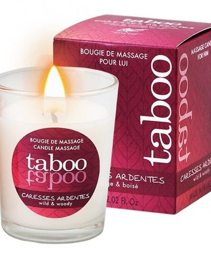 RUF - TABOO MASSAGEKAARS VOOR HEM CARESSES ARDENTES VAREN AROMA