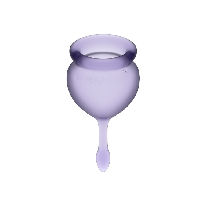Satisfyer – Feel Good Menstrual Cup Purple 15 + 20 Ml