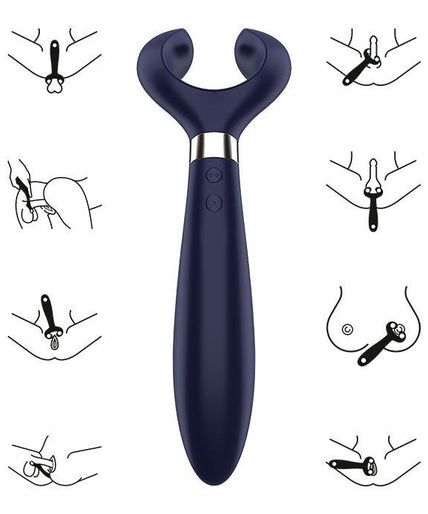 SATISFYER - ENDLESS FUN MULTI VIBRATOR 3 BLUE
