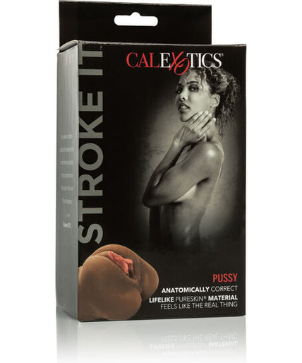 CALEXOTICS - STROKE IT PUSSY BROWM