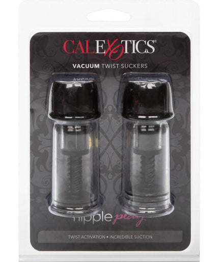 CALEXOTICS - VACCUM TWIST NIPPLE SUCTION CUP BLACK