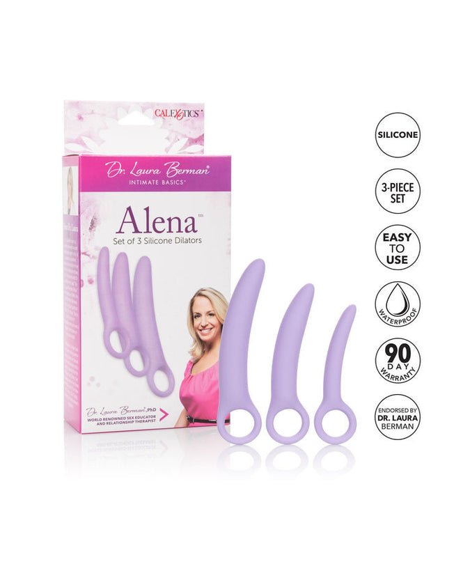 CALEXOTICS - DR LAURA BERMAN ALENA SET OF 3 SILICONE DILATORS