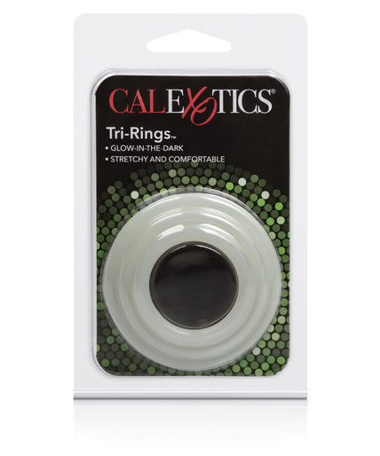 CALEXOTICS - TRI-RINGS GLOW IN THE DARK