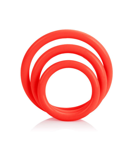 CALEXOTICS - TRI-RINGS SET RED