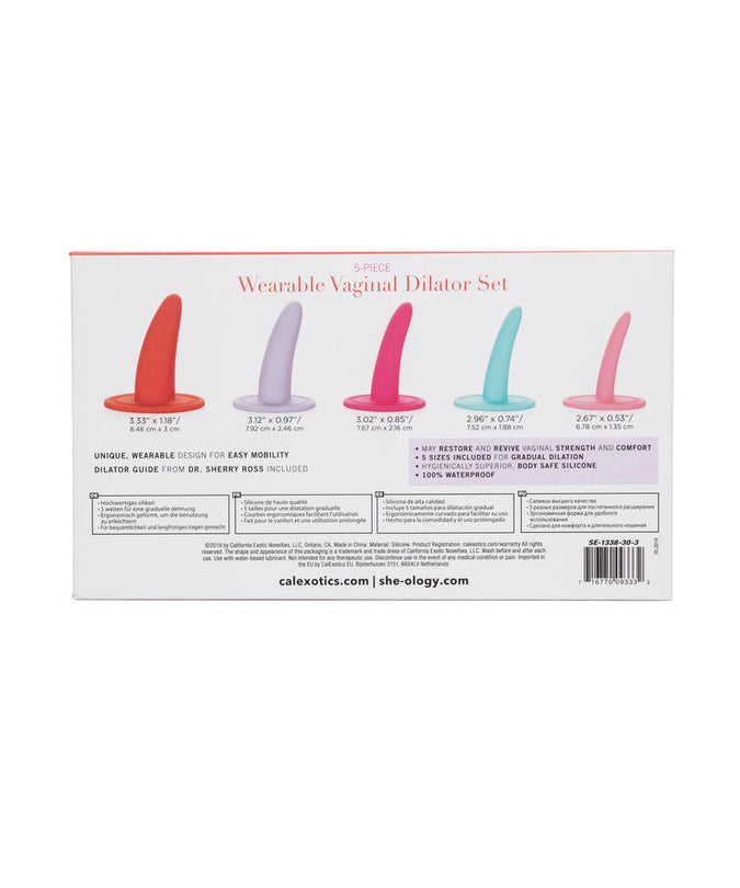 Calexotics – 5-Delige Draagbare Dilatorset