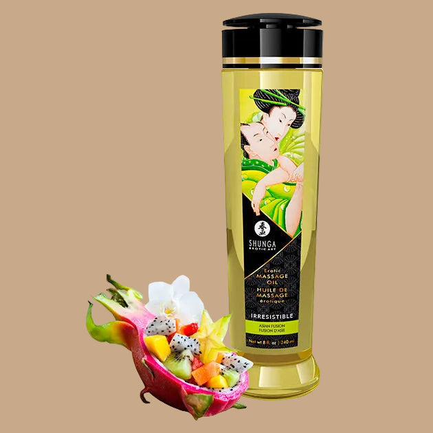 SHUNGA - ONWEERSTAANBARE EROTISCHE MASSAGEOLIE 240ML