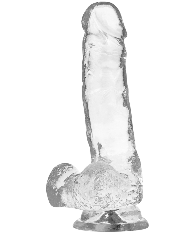 X Ray – Clear Cock with Balls Transparent 18.5 cm