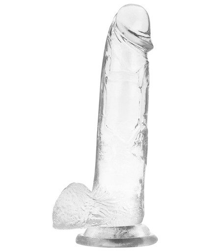 X RAY - CLEAR COCK WITH BALLS 22 CM -O- 4.6 CM