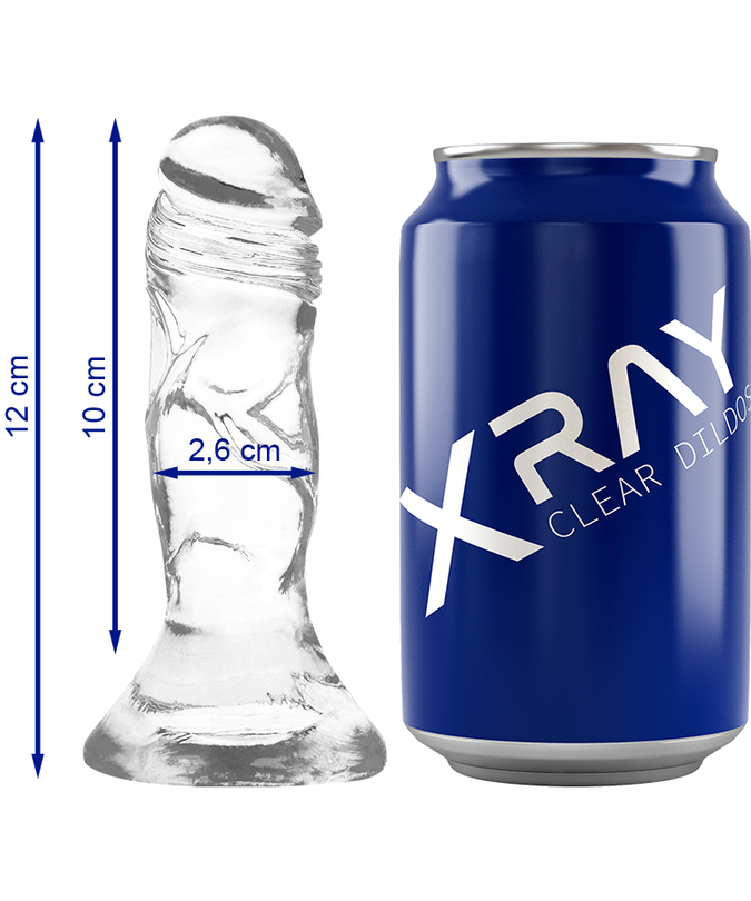 X Ray – Clear Cock Transparent 12 cm