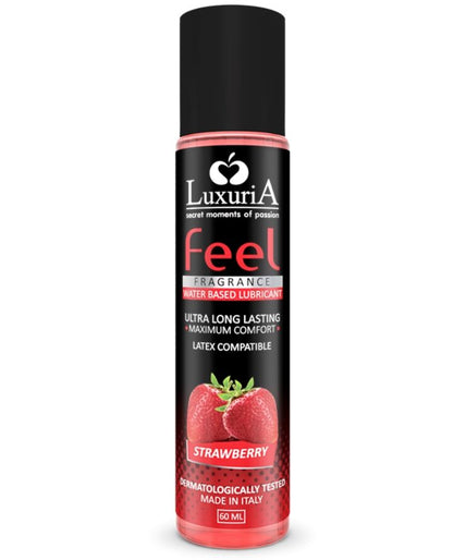 INTIMATELINE - LUXURIA FEEL STRAWBERRY WATER BASED LUBRICANT 60 ML