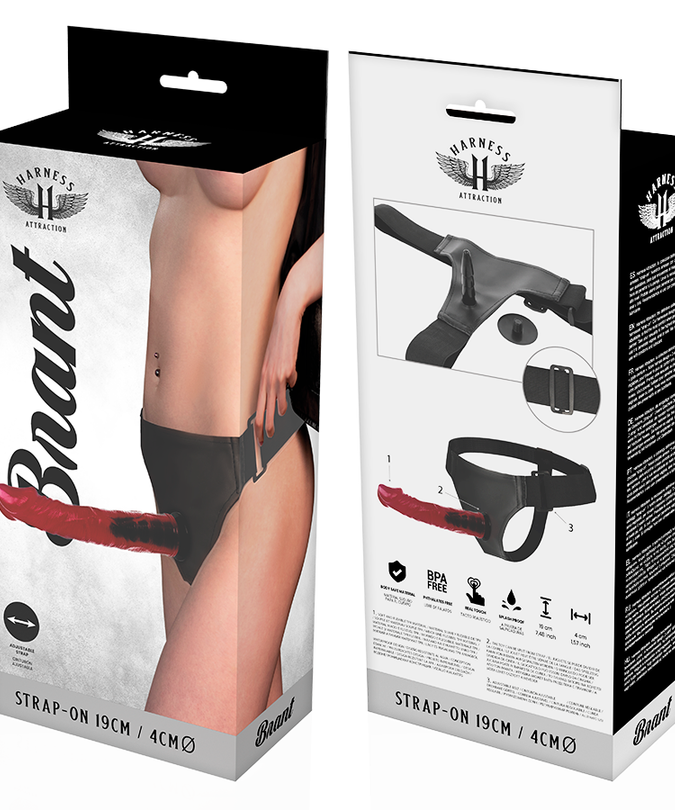 HARNESS ATTRACTION - RNES BRANT 19 CM -O- 4 CM