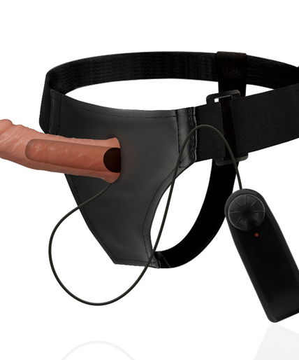 HARNESS ATTRACTION - RNES HOLLOW BENNY WITH VIBRATOR 15 CM -O- 4.5 CM