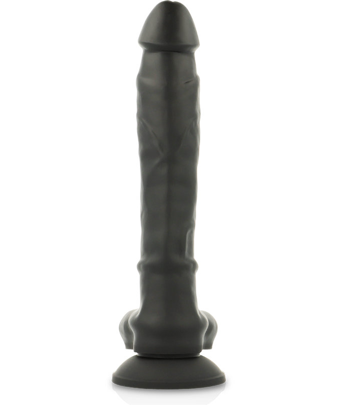 Pleasurements – Cock Miller – Dual Density Articulable Dildo Black 24 Cm