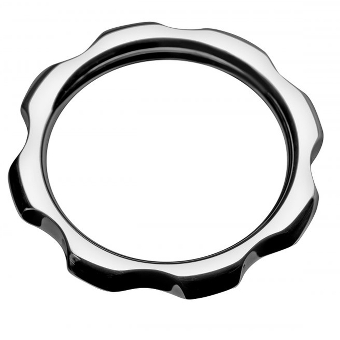 METAL HARD - METALEN TORSIERING VOOR PENIS EN TESTIKELS 45MM