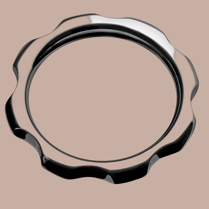 Metal Hard – Metal Torque Ring for Penis and Testicles 45mm