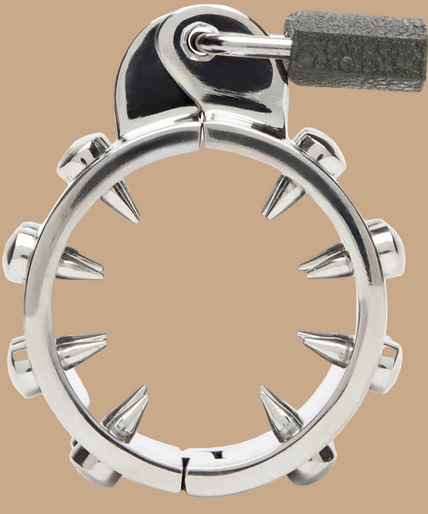 Metal Hard Metal Chastity Cage – Stainless Steel