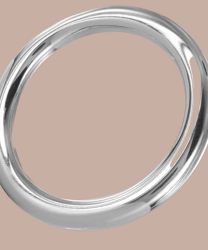 Metal Hard – Round Penis Ring Metal Wire C-Ring 8x35mm – Stainless Steel