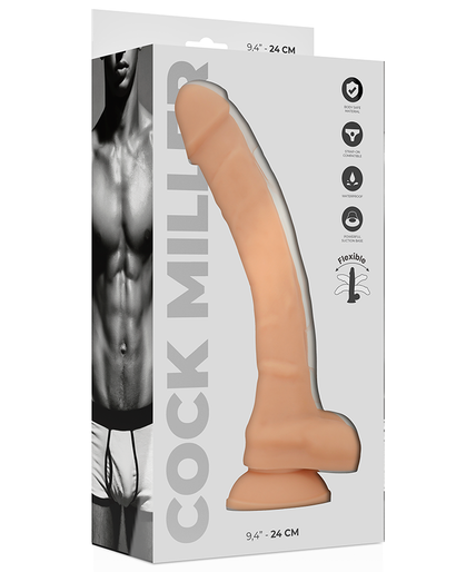 COCK MILLER - SILICONE DENSITY ARTICULABLE COCKSIL 24 CM