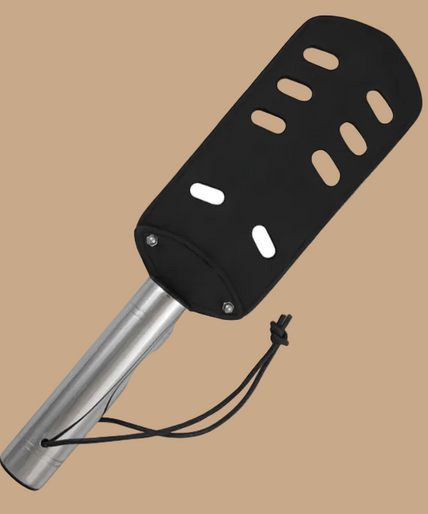 Metal Hard The Paddle – Original Leather & Metal with Holes