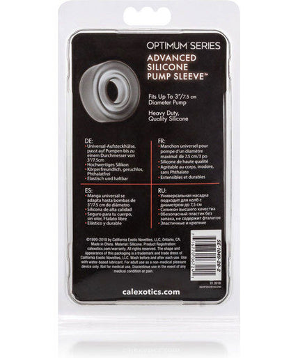 Calexotics – Adv Silicone Pump Sleeve Black