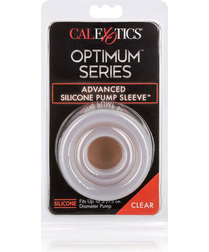 CALEXOTICS - ADV SILICONE PUMP SLEEVE TRANSPARENT
