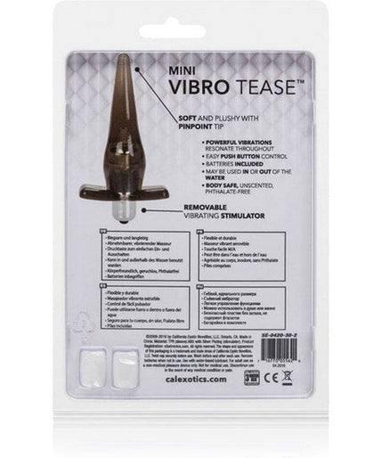 CALEXOTICS - MINI VIBRO TEASE BLACK
