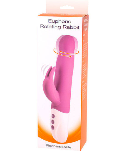 SEVEN CREATIONS - EUPHORIC BUNNY VIBRATOR WITH LILAC ROTATION