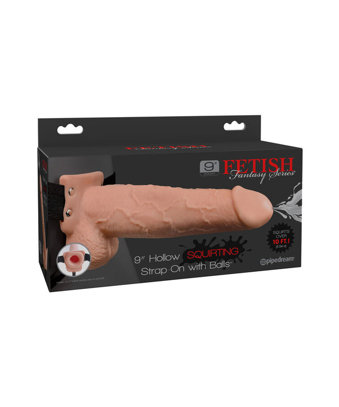 FETISH FANTASY SERIES - HARNESS WITH DONG 9 CUM
