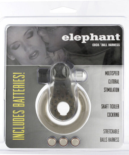 SEVEN CREATIONS - VIBRATING RING WITH STIMULATING ELEPHANT