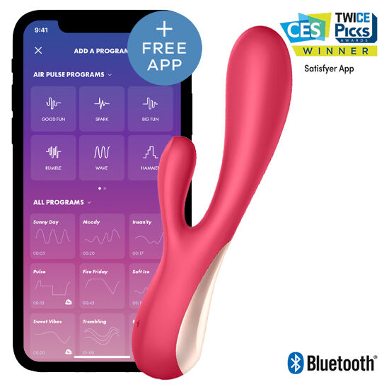 Satisfyer – Mono Flex Rood Met App