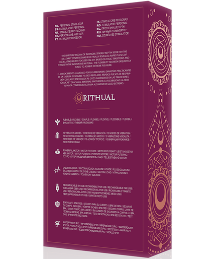 RITHUAL - ORCHID RECHARGEABLE G-POINT KRIYA STIMULATOR