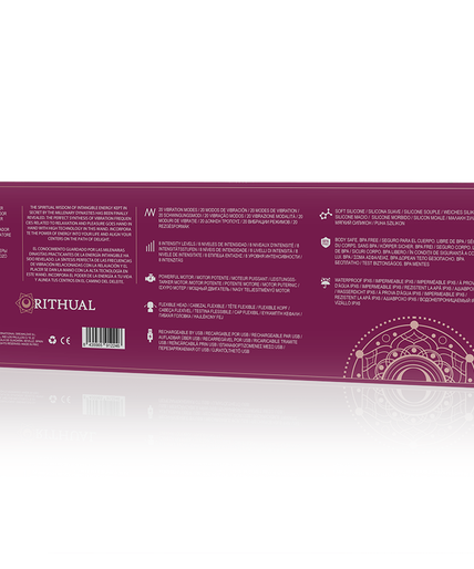 RITHUAL - POWERFUL RECHARGEABLE AKASHA WAND 2.0 ORCHID