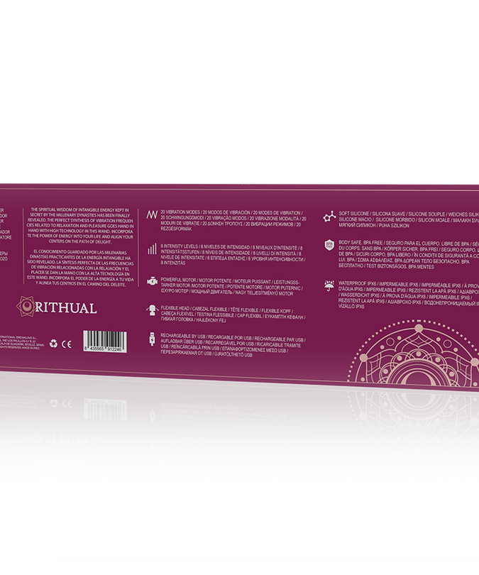 RITHUAL - KRACHTIGE OPLAADBARE AKASHA STAF 2.0 ORCHID