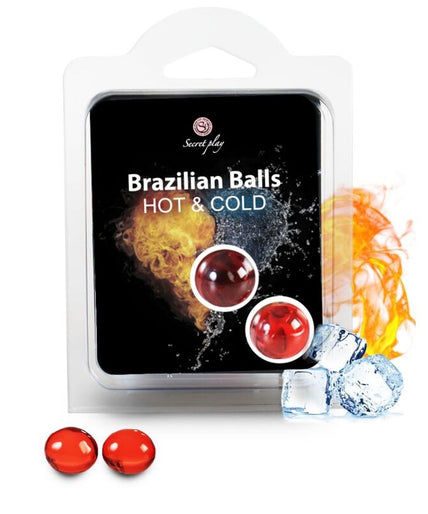 SECRETPLAY - BRAZILIAN BALLS HEAT & COLD EFFECT 2 UNITS