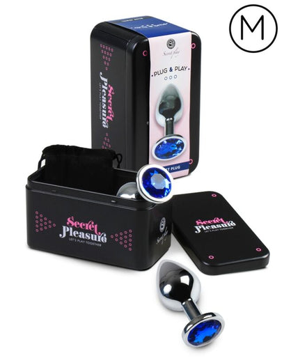 SECRETPLAY - ANAL PLUG BLUE M