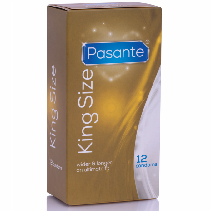 Pasante – Kondome King Ms Länge und Breite 12 Stück