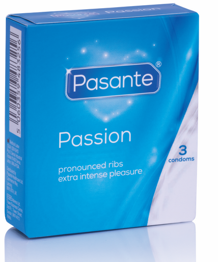 Pasante – Dotted Condooms Ms Placer 3 Stuks
