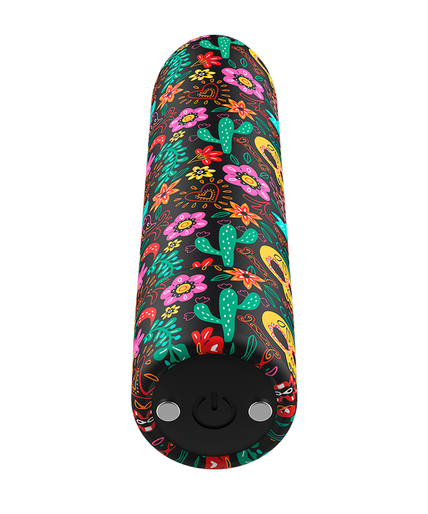 CUSTOM BULLETS - RECHARGEABLE SKULL MAGNETIC BULLET 10 INTENSITIES