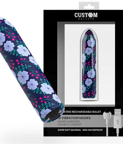 CUSTOM BULLETS - SPRING MAGNETIC BULLET 10 INTENSITIES