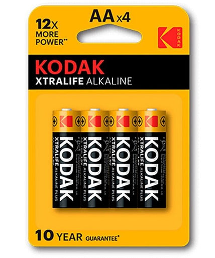 KODAK - XTRALIFE ALKALINE BATTERIJ AA LR6 BLISTER * 4