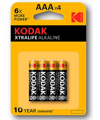 Kodak – Xtralife alkaline batterij AAA LR03 blister * 4