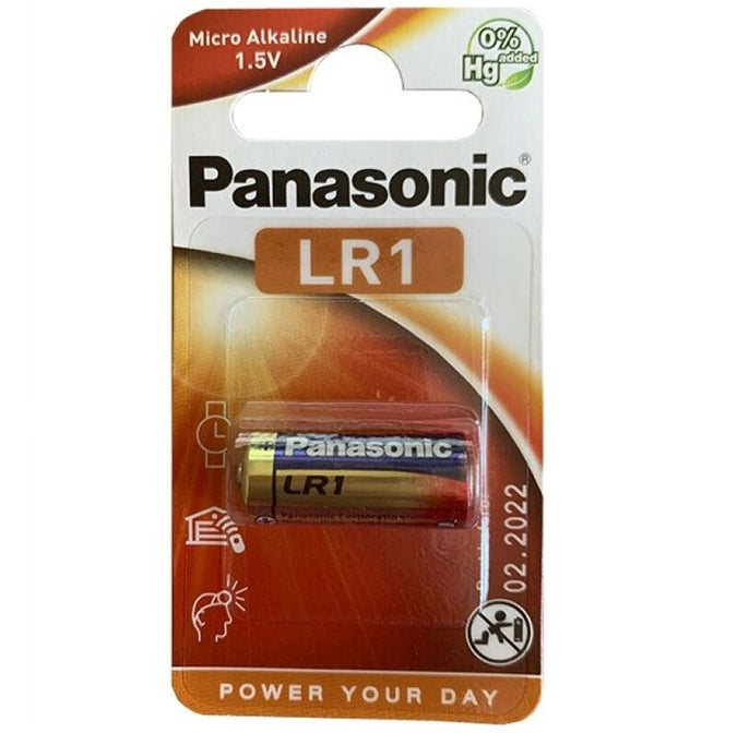 Panasonic – Alkaline Battery Lr1 1.5v Blister 1 Pack
