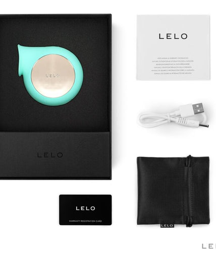 LELO – SILA Clitoral Wave Stimulator – Aqua Green