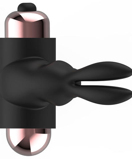 COQUETTE CHIC DESIRE - COCK RING WITH VIBRATOR BLACK/ GOLD