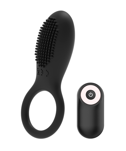 COQUETTE CHIC DESIRE - COCK RING REMOTE CONTROL RECHARGEABLE BLACK/ GOLD